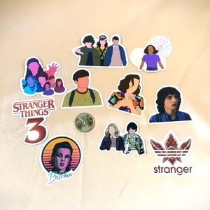 Stranger Things stickers set of 10 #8